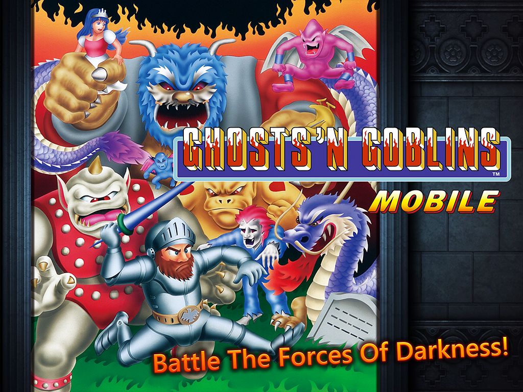 Screenshot of Ghosts'n Goblins MOBILE