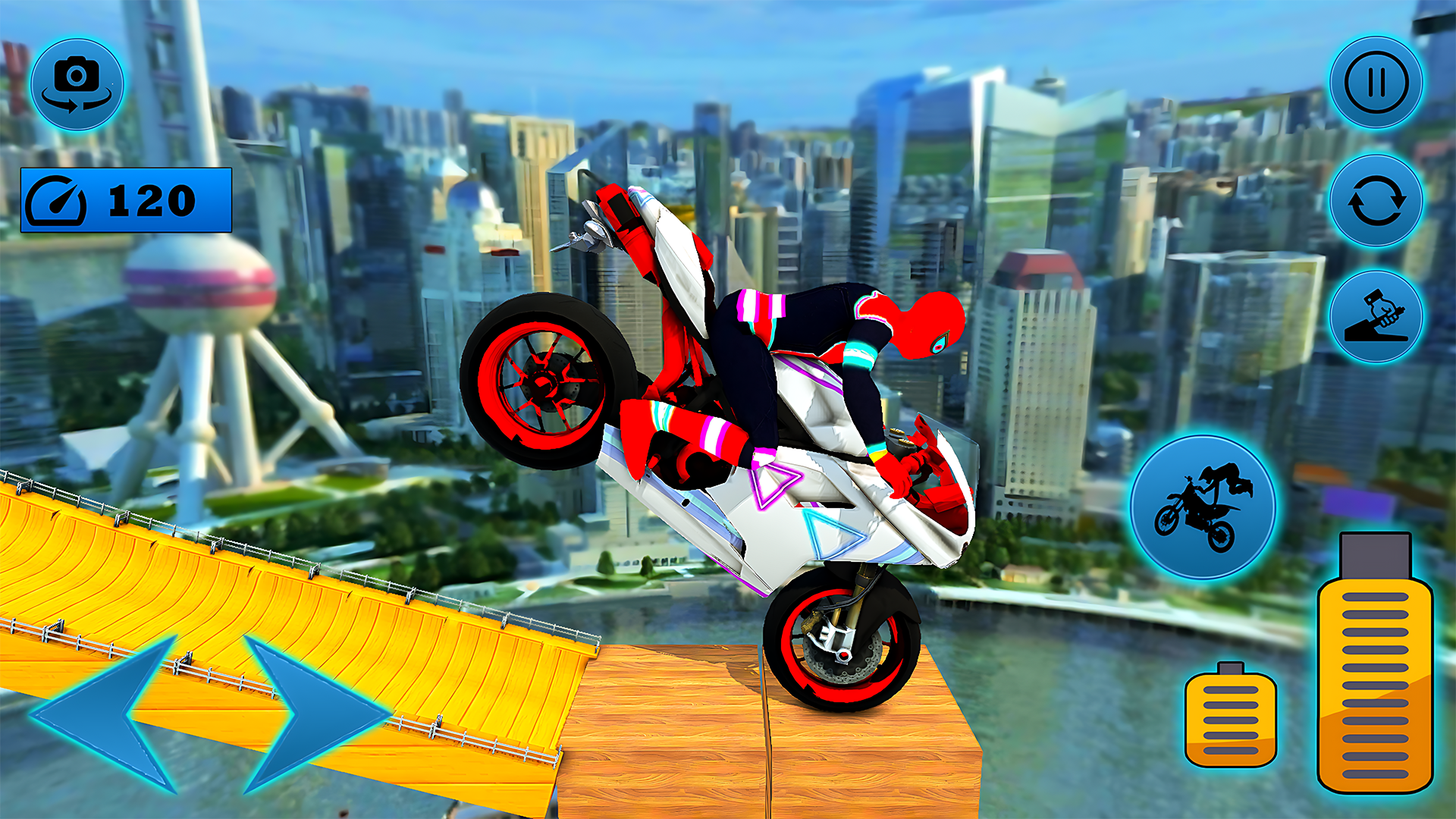 Indian Bike Driving GT Moto 3D Game Screenshot