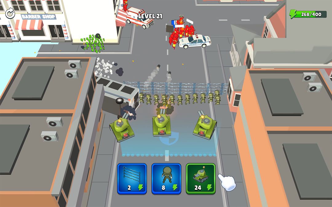 City Defense - Police Games! ภาพหน้าจอเกม