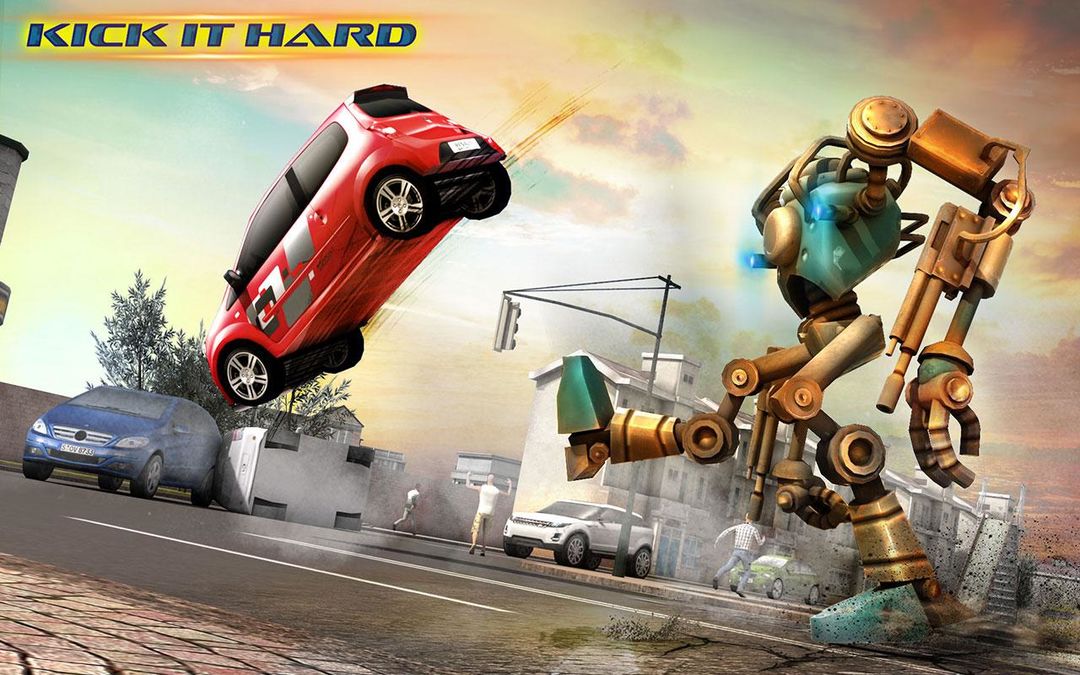 Robot Car Hero Sim 3D ภาพหน้าจอเกม