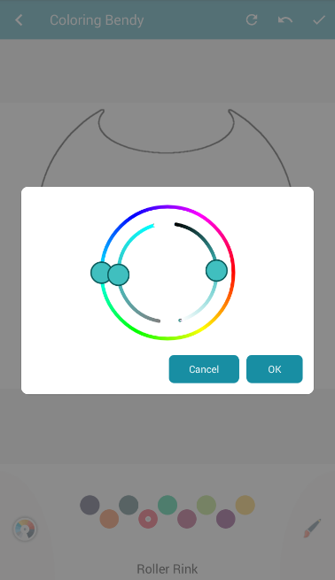 Coloring Bendy book's ゲームのスクリーンショット