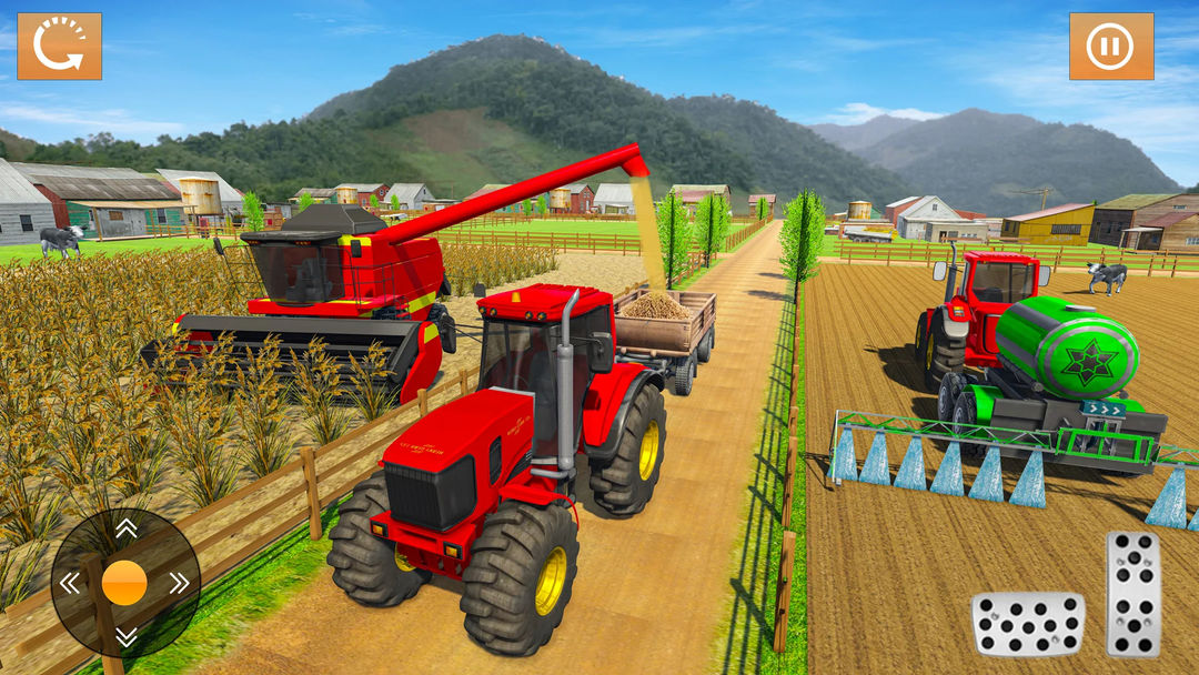 Tractor Driving Simulator Real Tractor Game 2021 APK para Android