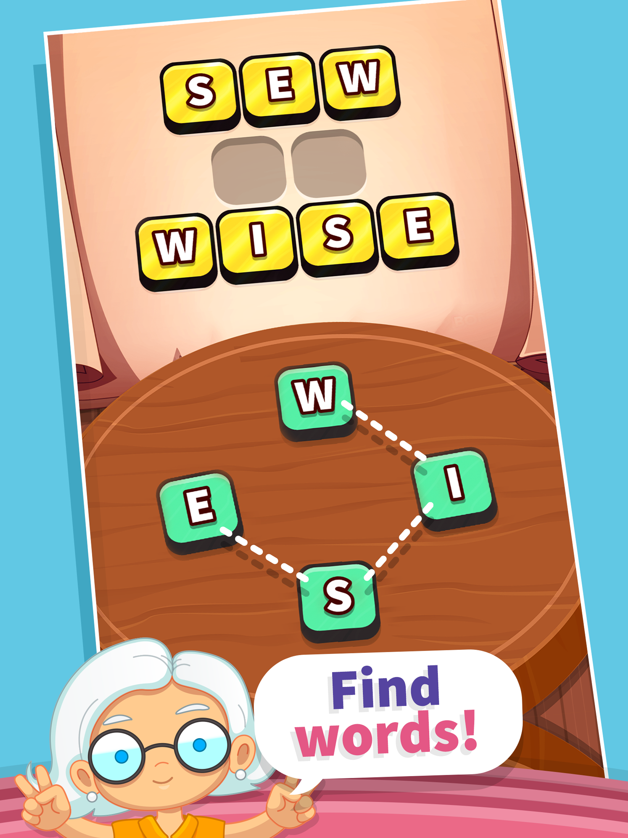 WordWhizzle Connect Game Screenshot