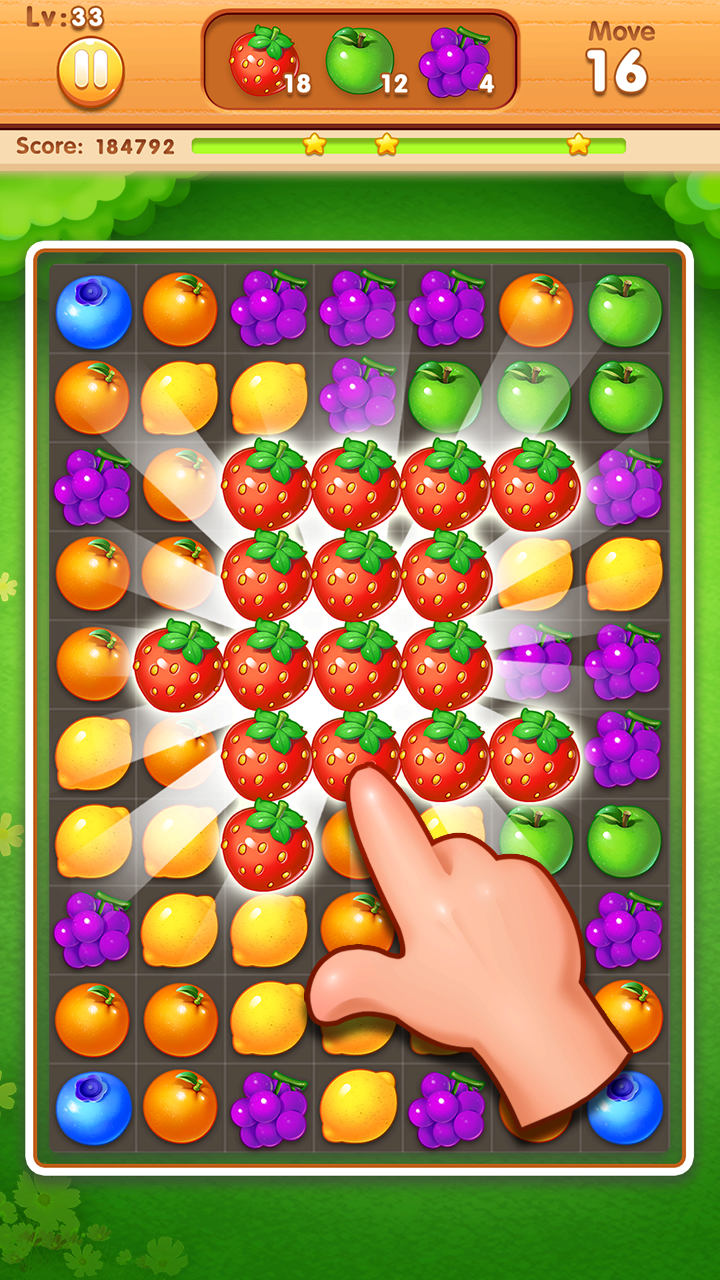 Fruit Tap Blast Game Screenshot