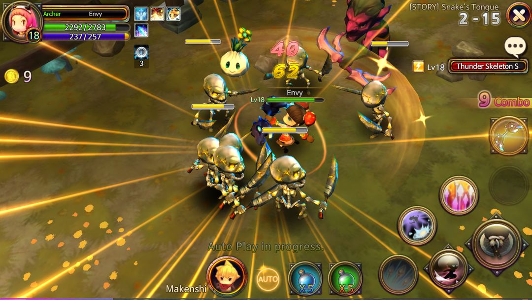 Screenshot of Arcane Dragons