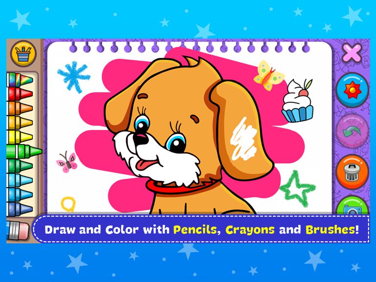 Coloring & Learn Animals遊戲截圖