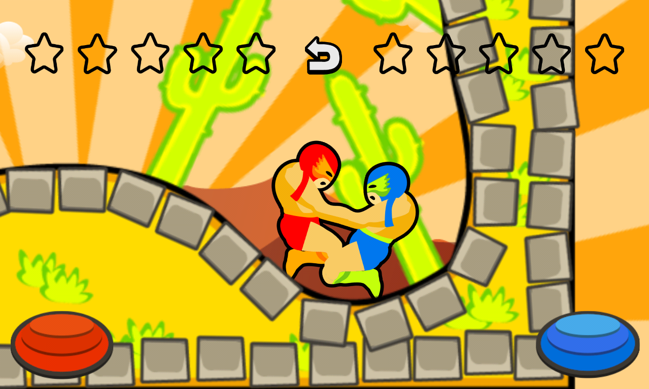 Wrestle Bounce 게임 스크린샷