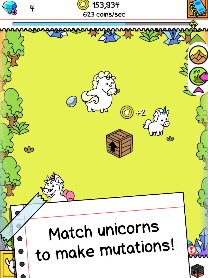 Unicorn Evolution - Fairy Tale Horse Game遊戲截圖