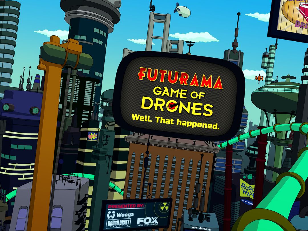 Futurama: Game of Drones ภาพหน้าจอเกม