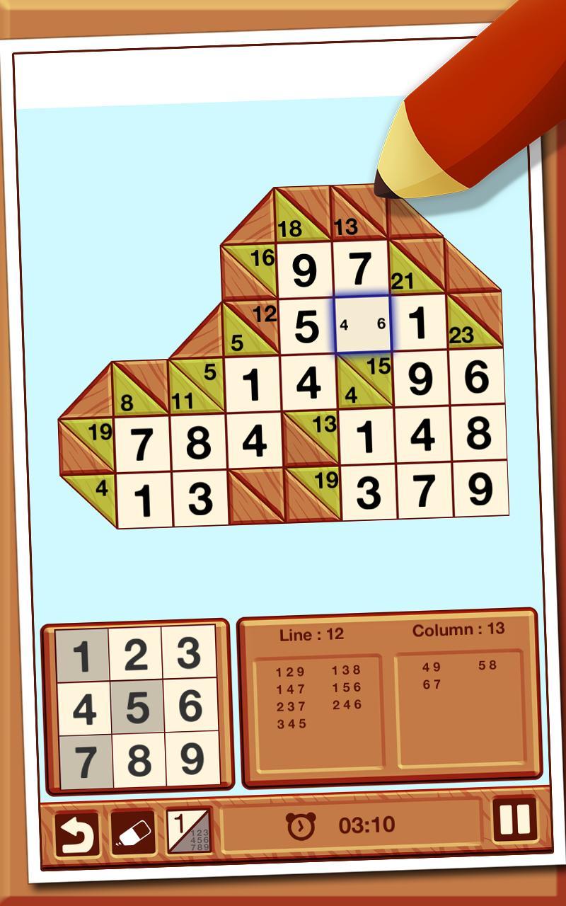 Kakuro Game Screenshot