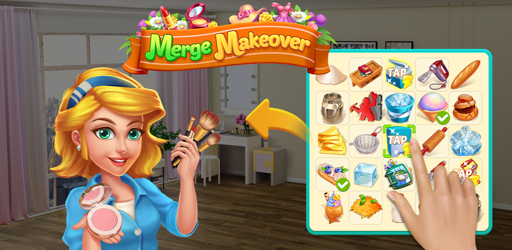 Banner of Makeover Merge- Make Up Game 1.0.70