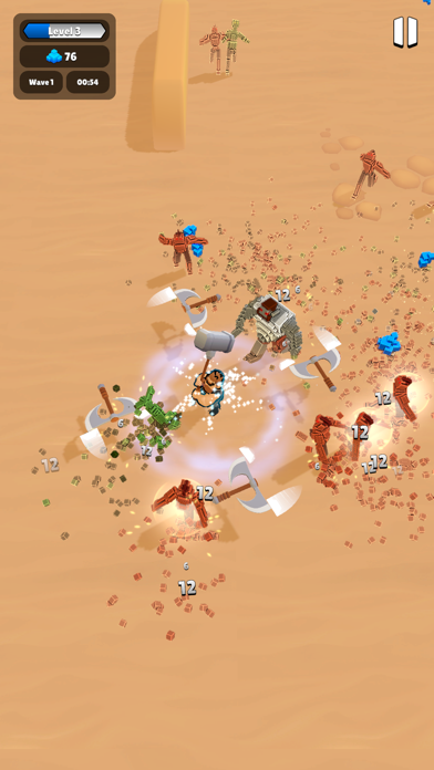 Pixel Smash 3D! Game Screenshot