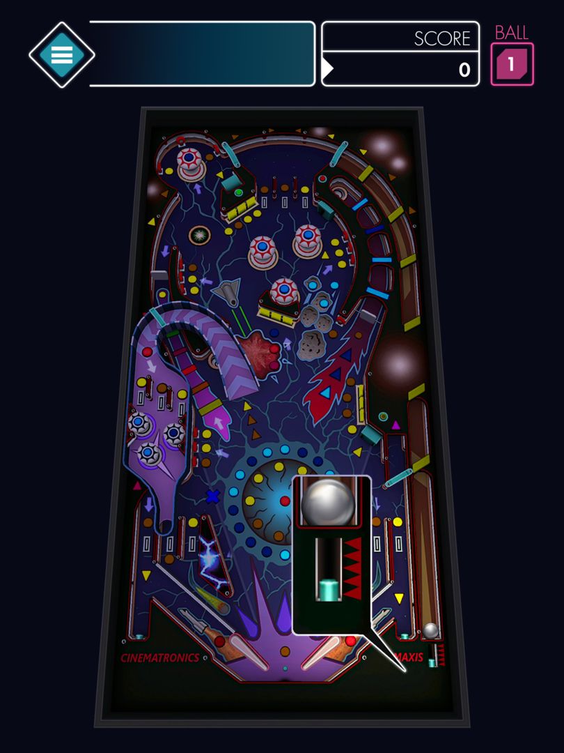 Screenshot of Space Pinball: Classic game