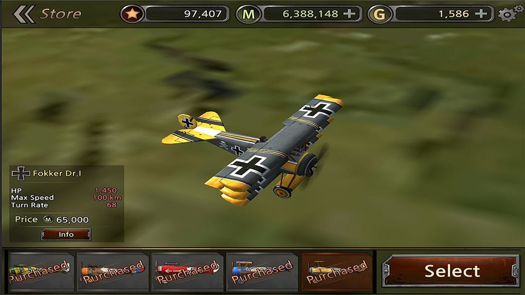 Screenshot of AIR FIGHTER: PILOT