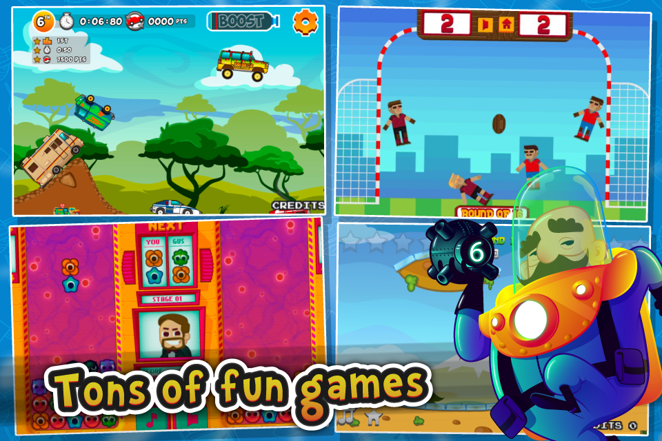 Spritted fun games free Game Screenshot