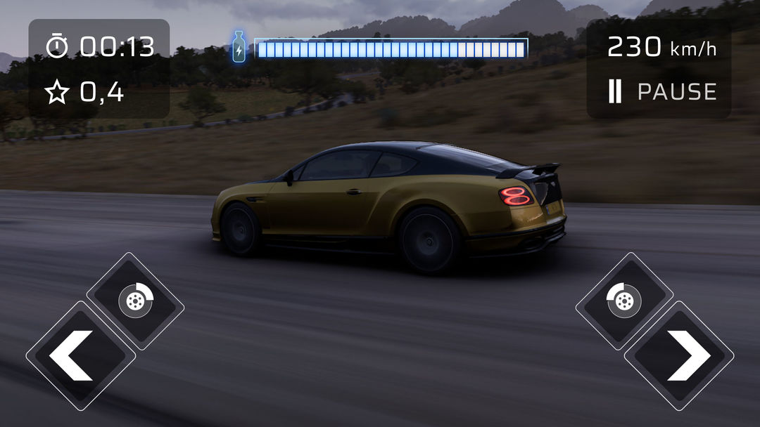 Screenshot of Car Drive Bentley Continental