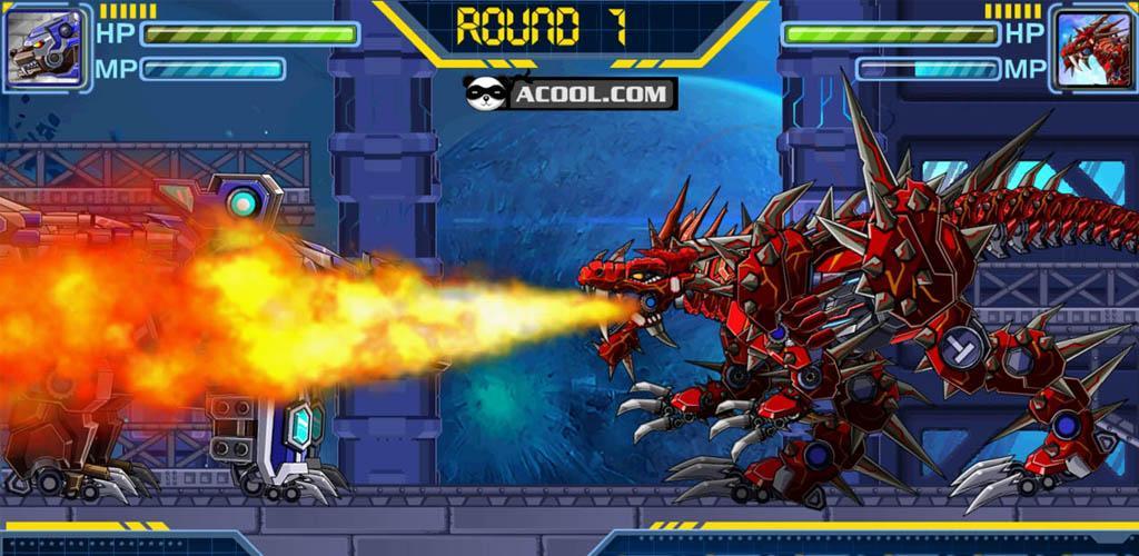 Banner of Toy Robot War: Marahas na T-Rex 1.0.1