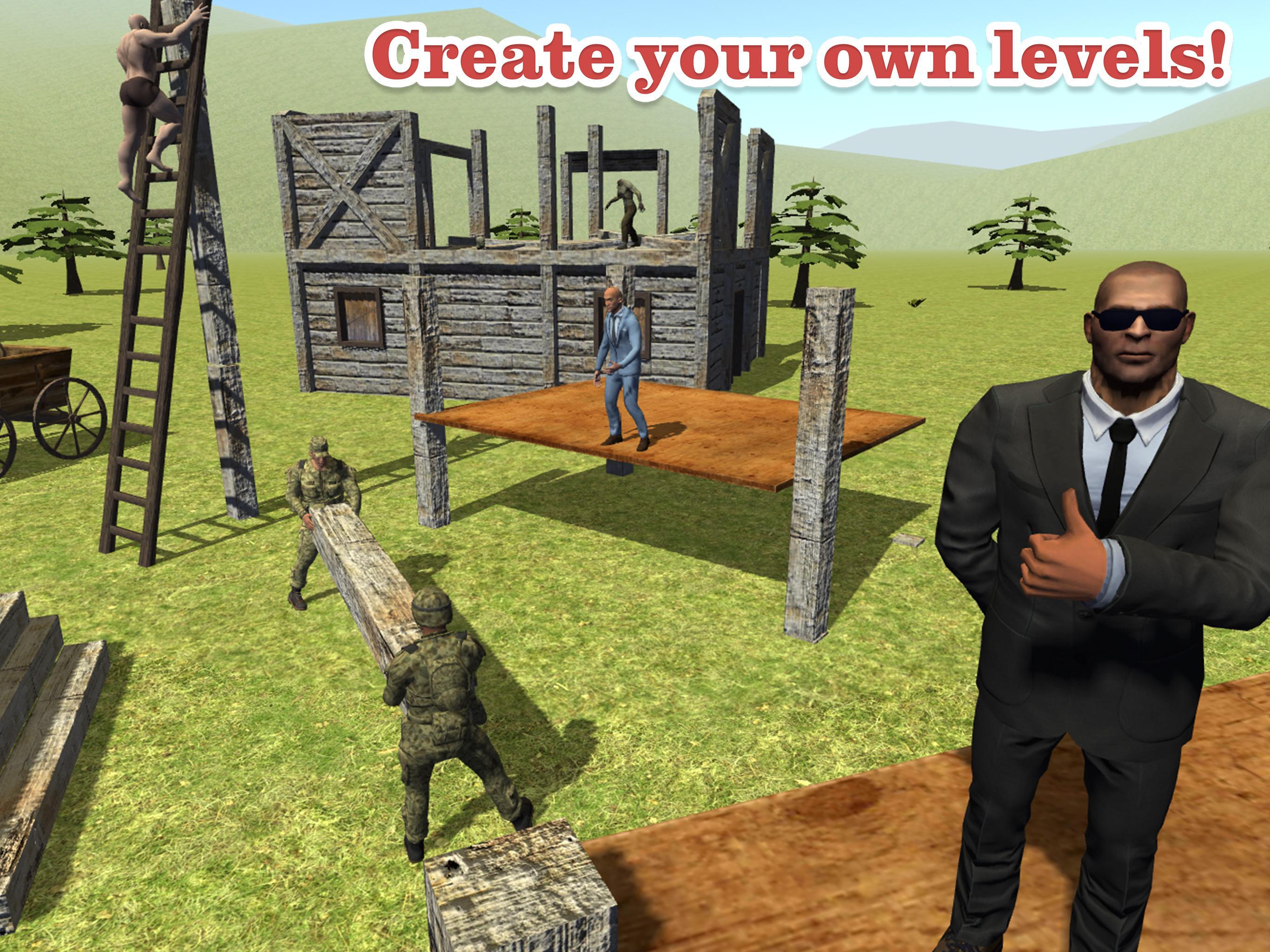 Guts and Wheels 3D Game Screenshot