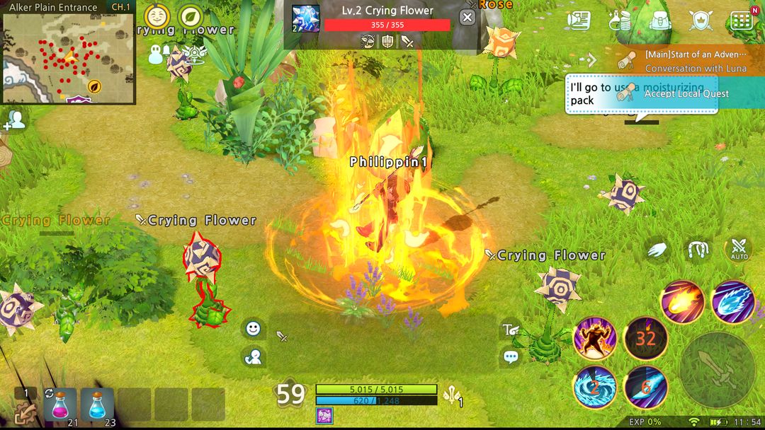 LunaM:Ph screenshot game