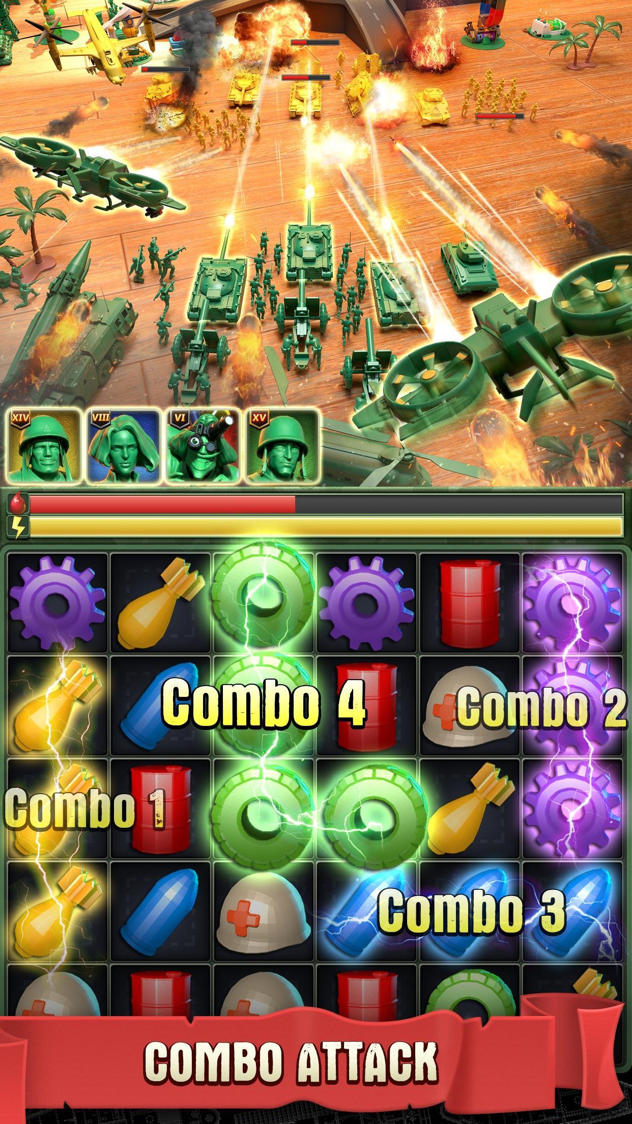 Toy Soldier & Puzzles 게임 스크린샷