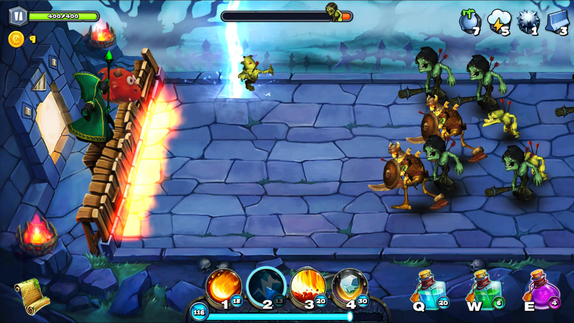 Arcane Bastion screenshot game