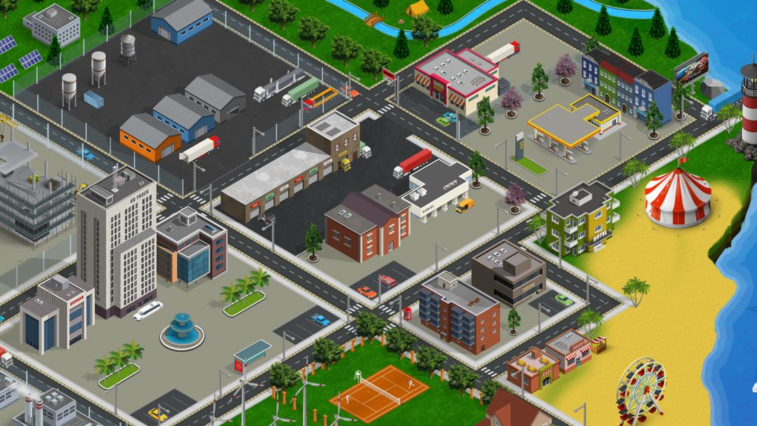 Virtual Truck Manager - Tycoon screenshot game