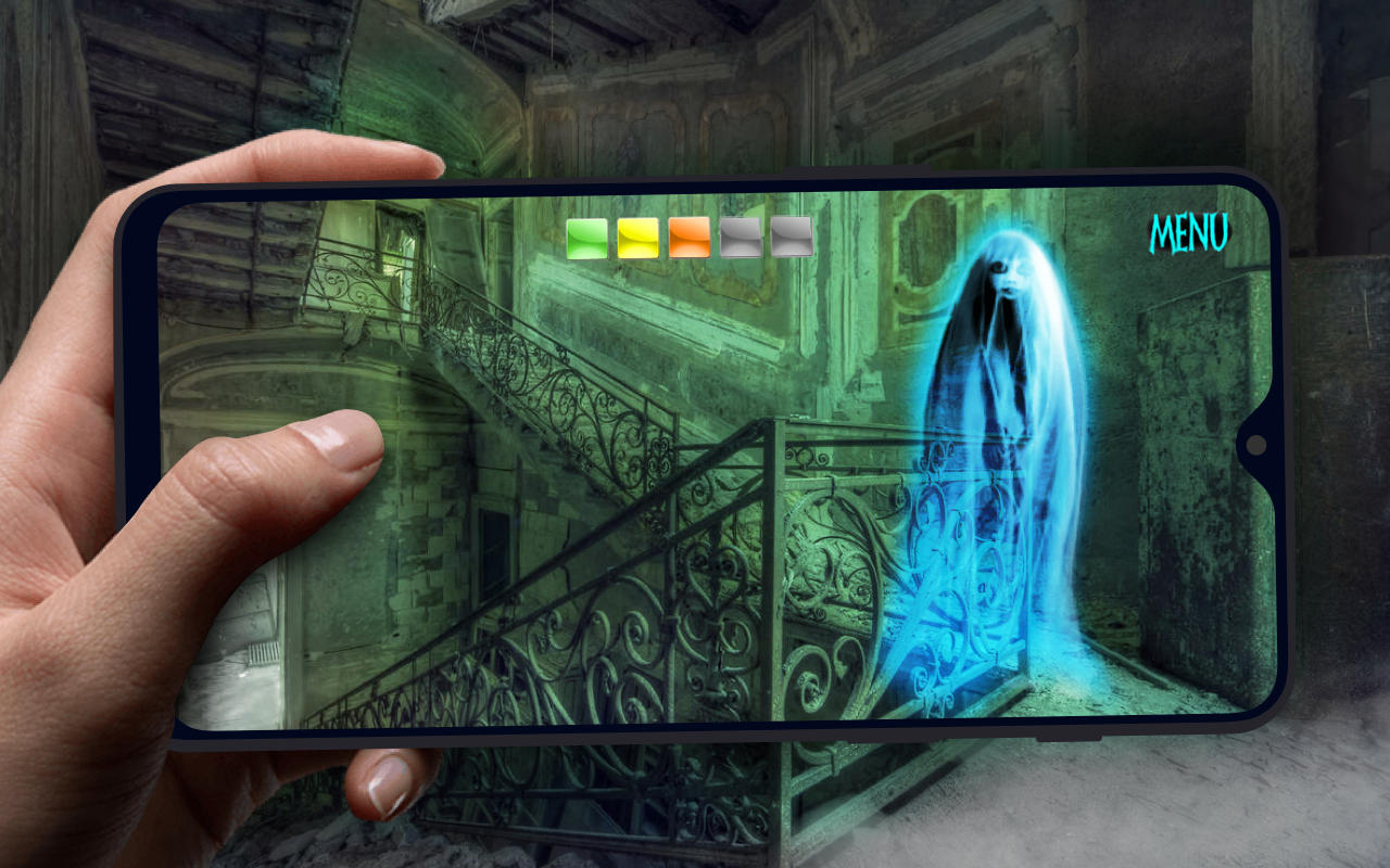 Ghost Radar in Phone screenshot game