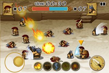 Spartans vs Vikings Game Screenshot