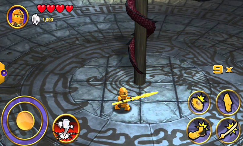 Screenshot of Gyara Lego Ninja Tournament GO