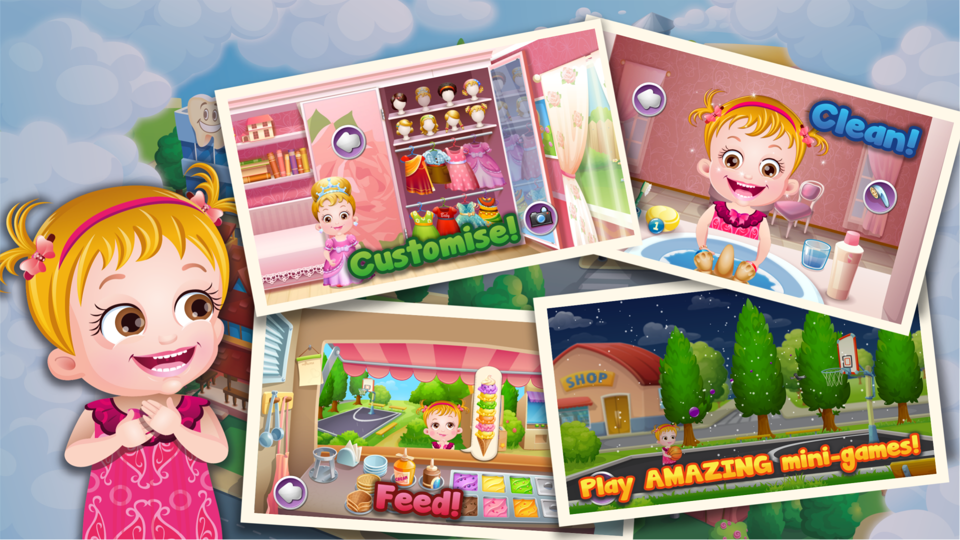 Baby Hazel Dream World Game Screenshot