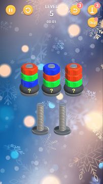 Nuts & Bolts: Sort Master 3D Game Screenshot