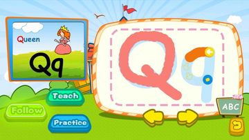 English Alphabet Learning Game Screenshot