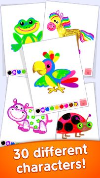 Bini Drawing games for kids Game Screenshot