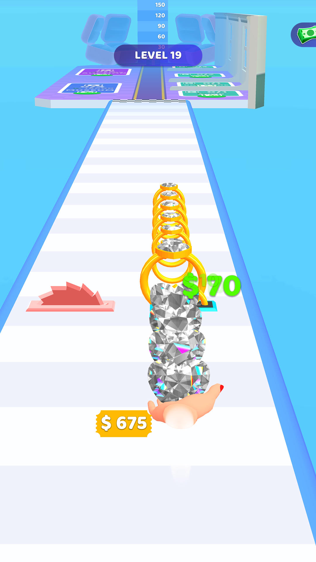 Gem Stack Game Screenshot