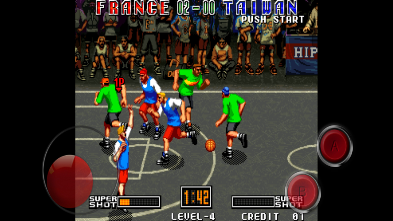 Screenshot 1 of 3V3 Basketballspiel 1