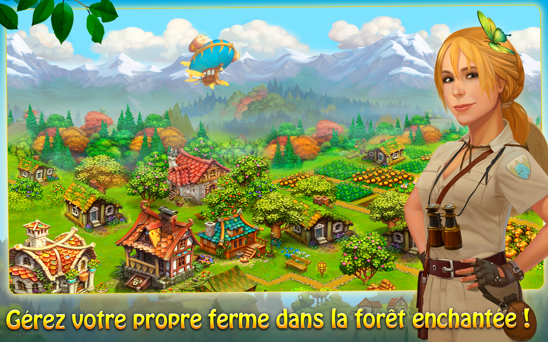 Screenshot 1 of Charm Farm - Village forestier 1.176.17