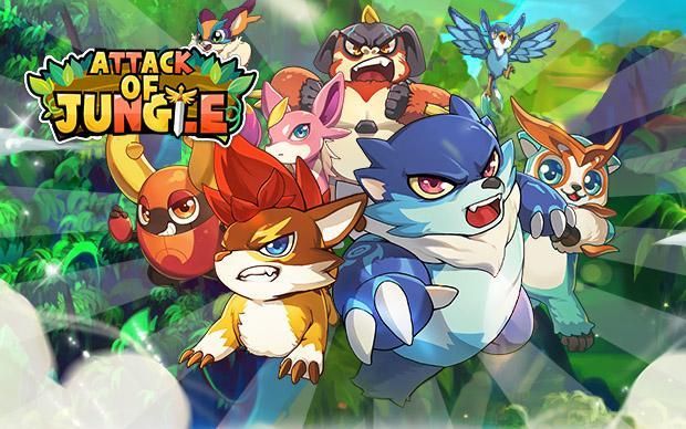 Attack of Jungle Game Screenshot
