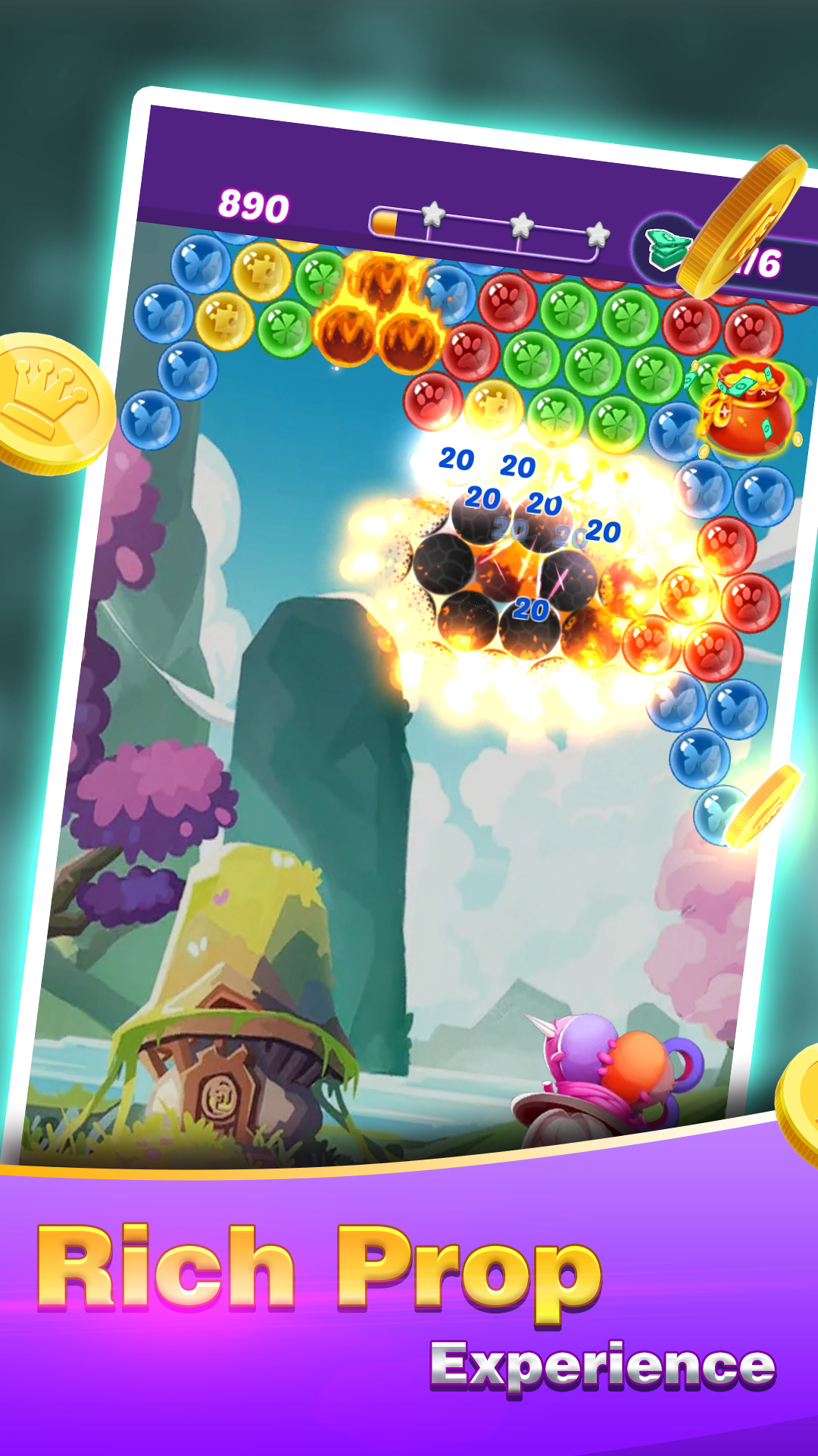 Bubble Shooter Merge Legends android iOS apk download for free-TapTap