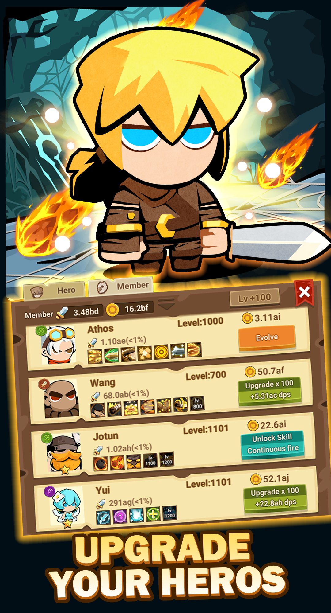 Tap Dungeon Hero-Idle RPG Game for Android/iOS - TapTap