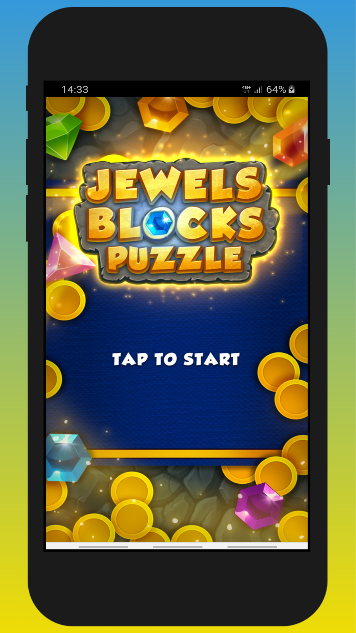 Скриншот игры Jewels Blocks Puzzle