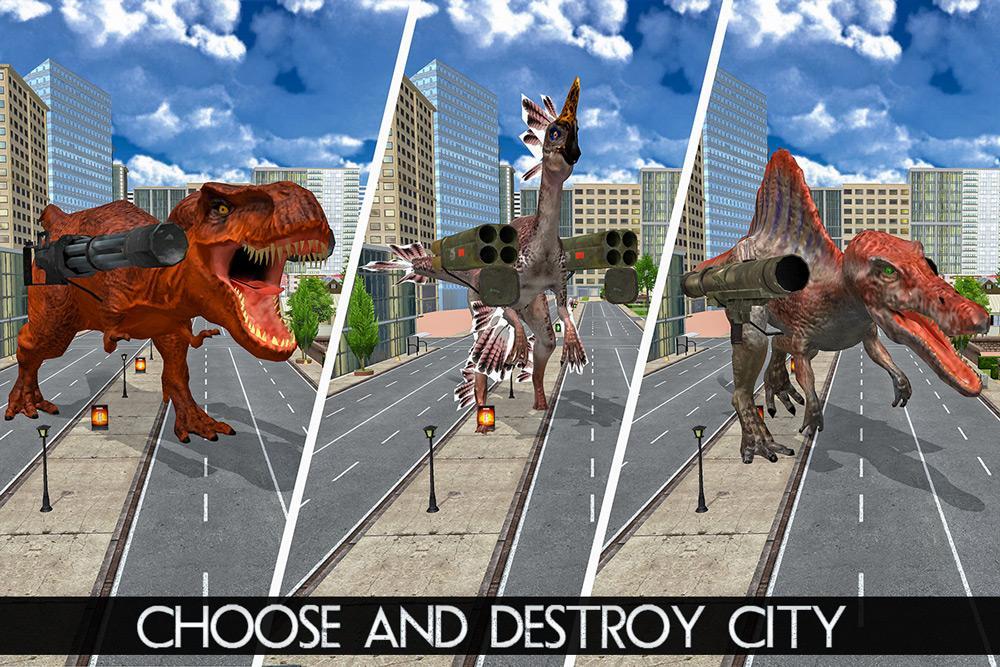 Screenshot 15 of Dinosaur Games: Deadly Dinosaur City Hunter 1.0