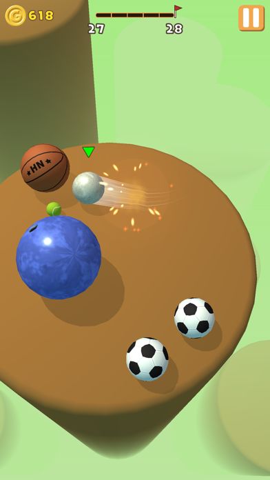 Ball Action screenshot game