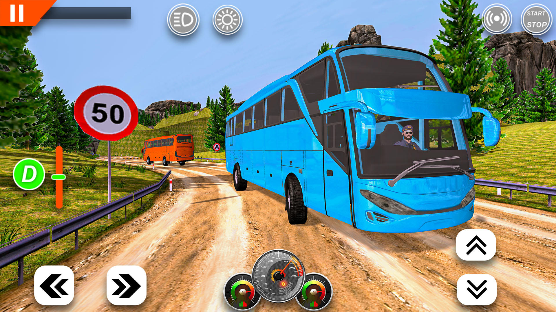 US Bus Simulator: Bus 3D Games Game Screenshot