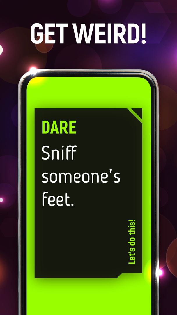 Screenshot of Truth or Dare: Dirty & Party