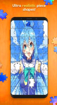 Konosuba Jigsaw Puzzle Game Screenshot