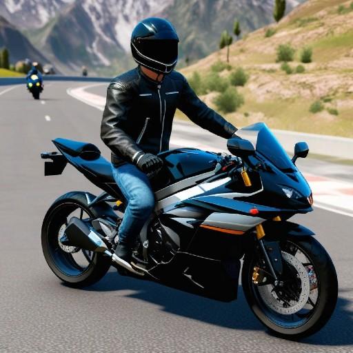 Cuplikan Layar Game Real Moto Rider:2024