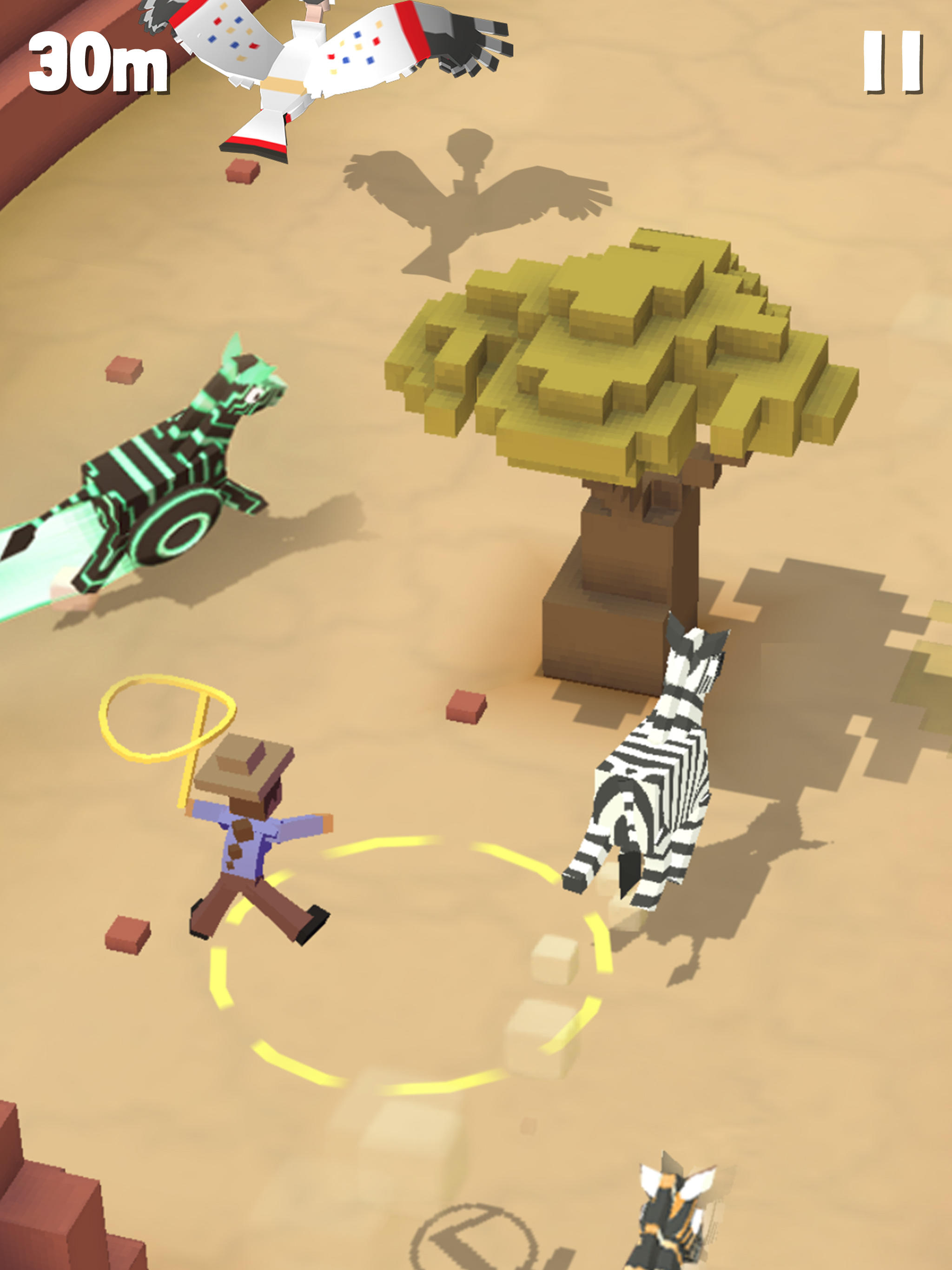 Rodeo Stampede: Sky Zoo Safari Game Screenshot