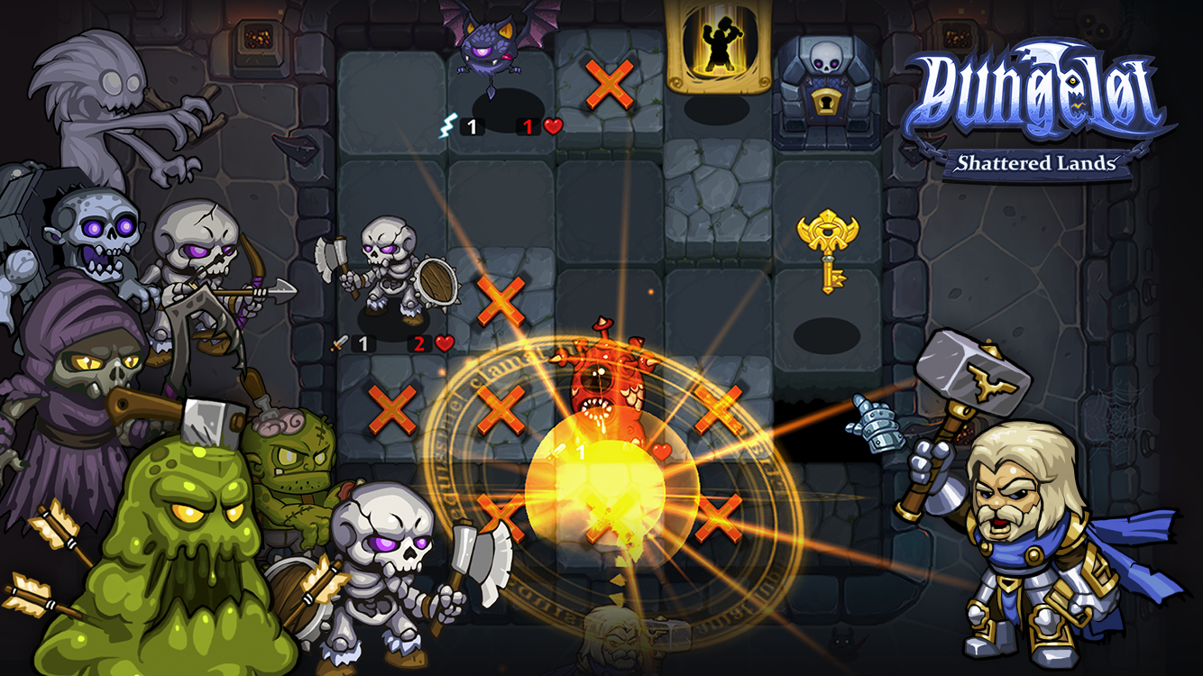 Dungelot Shattered Lands Game Screenshot