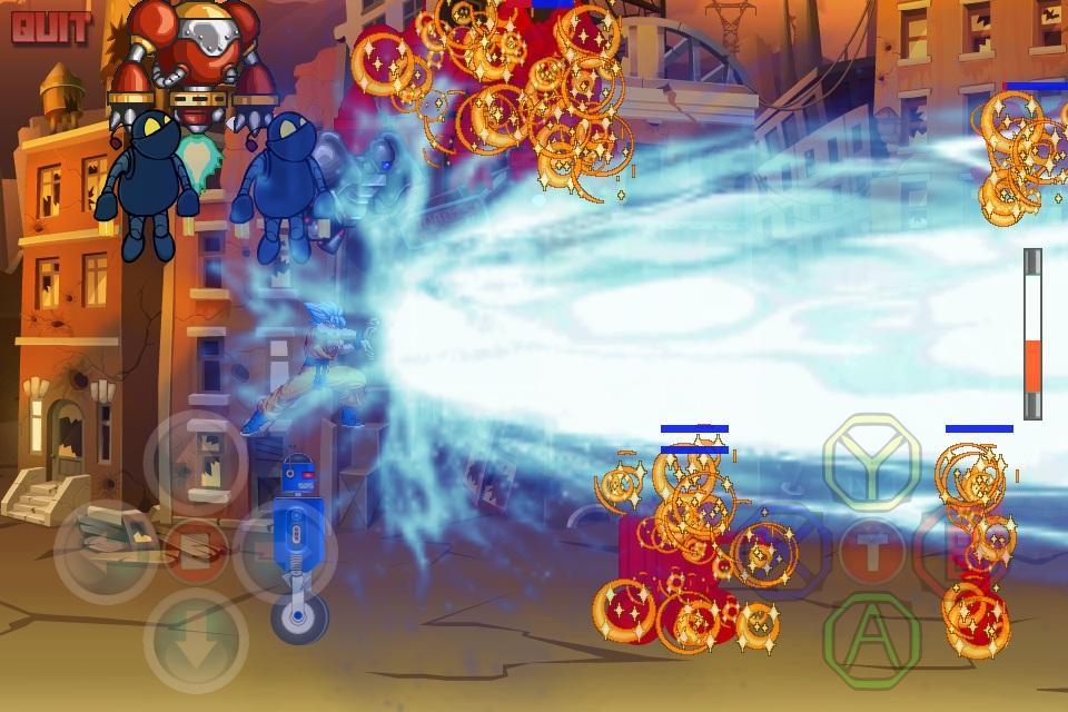 Screenshot of Dragon Z Super Saiyan Blue