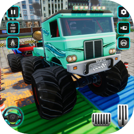 Jogo de estacionamento de caminhão monstro 4x4 versão móvel andróide iOS  apk baixar gratuitamente-TapTap